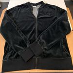 Puma  Black Velvet Full Zip With Pockets Track Jacket Women’s Size XL Photo 7