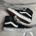 Vans Unisex Black White Suede High Top Skateboard Shoes M Sz 4.5 W Sz 6 Photo 5