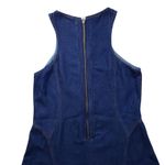 RE/DONE Zip Back lyocell Dress Mini Womens Split Front Large Denim Western Photo 10
