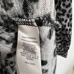 EXPRESS Black Leopard Pullover Sweater Top Size Small Photo 4