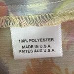 MISA Los Angeles Misa Bohemian Dainty Marcele Floral Chiffon Midi Dress Pastel Splash Size Medium Photo 8