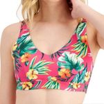 Ideology  NEW Pink Tropical Print Padded Sports Bra XS Photo 0