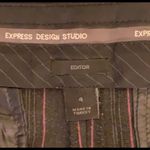EXPRESS  Editor Gray & Pink Pin Stripe Dress Pants. Photo 10