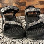 Teva  Black and Gray Sandals with Star Accents Size 6 Photo 0