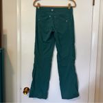 Kuhl  Cotton Nylon Performance Hiking Pants Womens 2 Teal Active Outdoor Photo 6