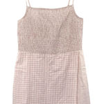 Urban Outfitters Pink Gingham Smocked Romper Photo 0