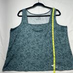 Live 2 Lounge Floral Blue Women's Top Size XL Photo 2