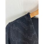 NWT INC International Concepts Sparkle Surplus Top Size Small Black Photo 1