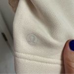 Lululemon Braided Sleeve Pullover White Opal Size 10 Photo 4