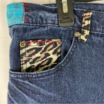 Diane Gilman DG2 Patched Boho Floral Straight Leg Jeans Women’s Size 16 Photo 3