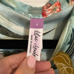 Lilac and London Floral Pajama Set in Light Blue Photo 3