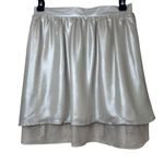 Living Doll  LA Womens Mini Skirt Champagne Tulle Fairy Size Small NEW Whimsygoth Photo 2