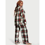 Victoria's Secret EUC Victoria’s Secret Flannel Pajama Set, Red, White, Green Plaid, Small Photo 1