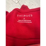 Talbots  NWT Women's solstice Red Plaid Cozy Pajama Set Long Sleeve Pants Size S Photo 3