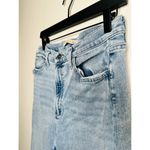 joe's jeans Light Wash Denim Straight-Leg Wide-Cuff Mia Wide Cuff Jeans Size 31 Photo 3