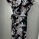 Yumi Kim  Wrap Dress Caught In The Midi Silk Dress American Beauty Size Medium Photo 2