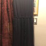 Daily/Ritual Navy Sleeveless Jumpsuit. Size S Blue Photo 0