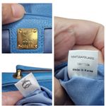 MCM  Vibrant Blue Satchel Photo 4