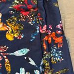 Foray Golf Printed Full Zip Jacket Sz XS Navy Graphic Floral Golf Performance Blue Photo 3