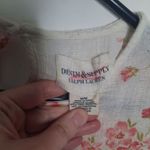 Denim & Supply Ralph Lauren Denim & Supply by Ralph Lauren Peplum Top with Floral Print Size Medium Photo 3