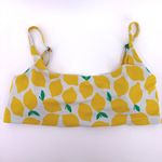 Hanna Andersson Lemon Print Bikini Swimsuit Set Yellow Green Women's Size L Size L Photo 5