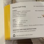 Lole Lolé Fleece Belt Bag in Cream, Unisex Photo 3