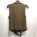 Sugar Lips NWT Faux Leather Moto Vest Photo 3