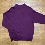 PINK - Victoria's Secret Pink 1/4 zip pullover. Maroon. Size Large Photo 7