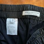 Philosophy Di Lorenzo Serafini Stretch Faux Leather Joggers Photo 2