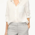 J.Crew 5" Classic Chino Short Preppy Coastal Vacation Oyster Grey US 0 NWT Photo 0