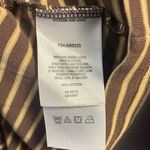 Columbia Turtleneck Brown & Tan Striped Women’s Long Sleeve Top Sz 1X EUC Photo 3