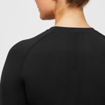 FIGS  Salta Seamless Longsleeve Underscrub in Black, Size Large Photo 2