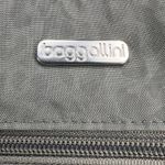 Baggallini  Nylon Adjustable Crossbody Travel Bag Purse Embossed Gray Leopard Photo 3