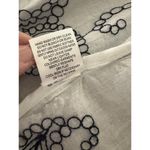 Adore Duster Size M White & Demin Paisley Embroidery Studded Long Vest Size M Photo 9