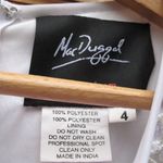 Mac Duggal NWT 10748 White Floral Beaded Gown Dress Size 4 $598 Photo 9