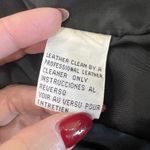 Vtg Together! 12 Trench Coat Black Leather Long Women's Double Breasted Heavy Photo 14