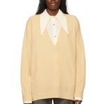THE GARMENT Yellow Como Oversized V Photo 0