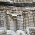 Beach Lunch Lounge Top Striped Blue White Small Cotton Photo 7