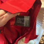 Ellen Tracy Red  Trench Coat with Belt and Pockets Photo 7