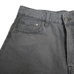 H&M & Denim Women's 4 Curvy Fit Vintage Hi Waist Button Fly Jean Shorts NEW Photo 2