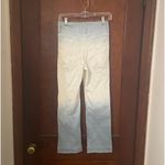 Anthropologie Ultra high rise dip dyed jeans Photo 2