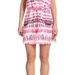 Parker KITA POP PINK COSMOS REVOLVE PRINT SLEEVELESS DRESS S Photo 2
