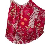 Free People Sz XS Adorable Sleeveless Flowy Knit Top Tank Floral Print Photo 3