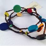 BAMBOO TRADING CO Eco Friendly Stretch Bracelets Blue Photo 1
