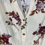 Torrid  Pale Yellow Earthtones Floral Harper Blouse - 1 (1X) - Women's Plus Size Photo 3