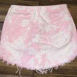 PacSun Pink Tie Dye Jean Skirt  Photo 1