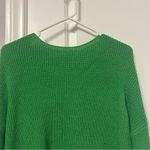 SNDYS Revolve Kelly Green Knit Maple Sweater LARGE Photo 2