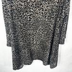 Avenue  Plus Size‎ 30W 32W Cardigan Sweater Leopard Print Long Hooded Open 1430 Photo 5