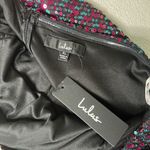 Lulus NWT Lulu’s Truly Magical Pink and Teal Sequin One-Shoulder Bodycon Dress Photo 5