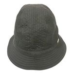 Prada  Size Medium Black Quilted Bucket Brimmed Hat Nylon Photo 0